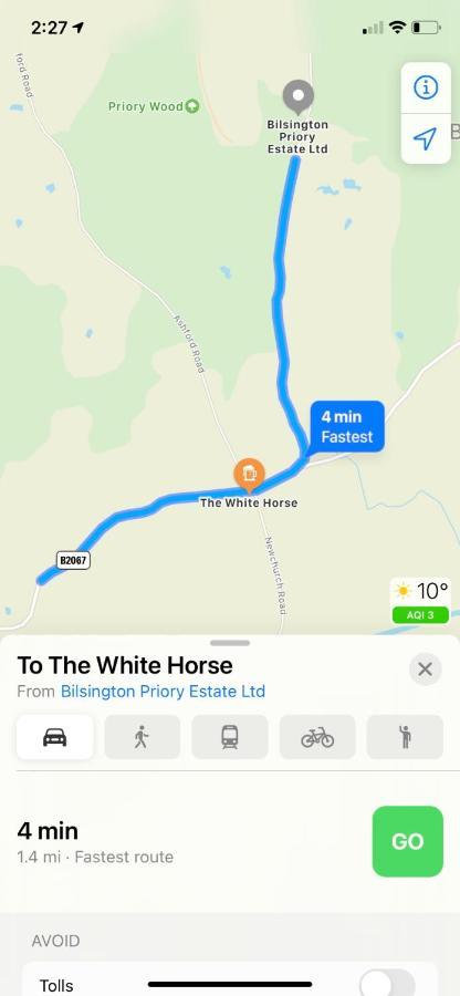 The White Horse Inn Bilsington Exterior foto